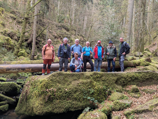 Wanderung mit Übernachtung, 
Monbachtal Bad Liebenzell
13. April 2025
